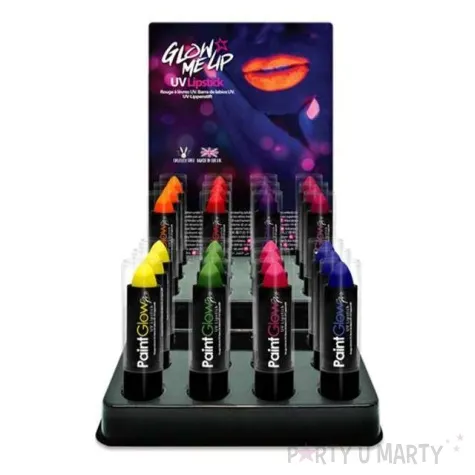 make up party pomadka uv pro fuksja paint glow 4 5g