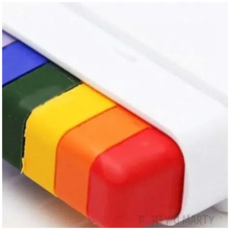 make up party rainbow farbki mix w sztyfcie smiffys