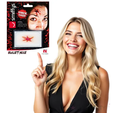 make up party rana dziura po kuli smiffys