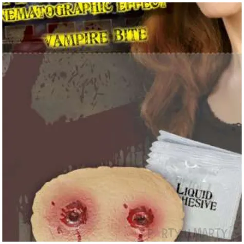 make up party rana ugryzienie wampira widmann