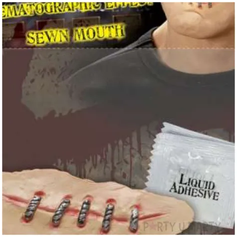 make up party rana zaszyte usta widmann