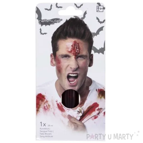 make up party sztuczna krew czerwona amscan 28 ml