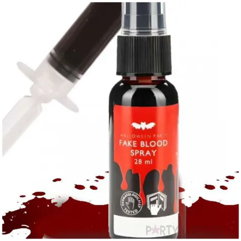 make up party sztuczna krew spray partydeco 28 ml