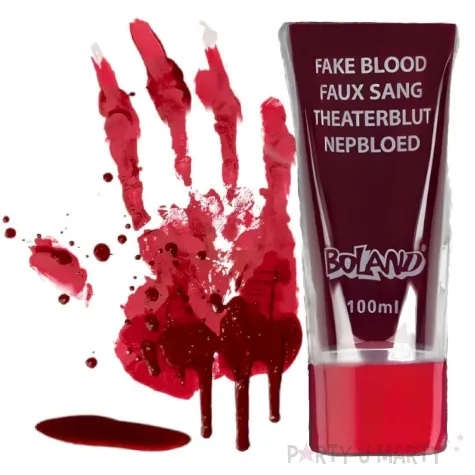 make up party sztuczna krew w tubce boland 100 g