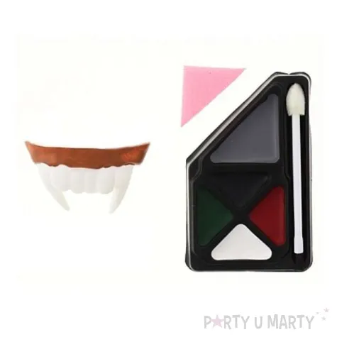 make up party wampir farbki aplikator szczeka