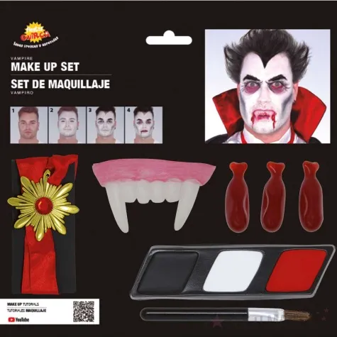 make up party wampir kly halloween guirca 7 szt