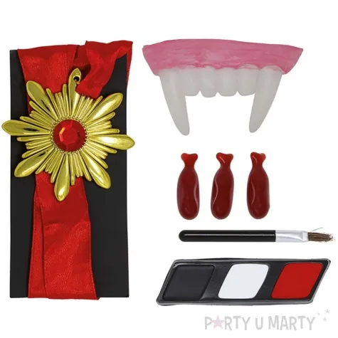 make up party wampir kly halloween guirca 7 szt