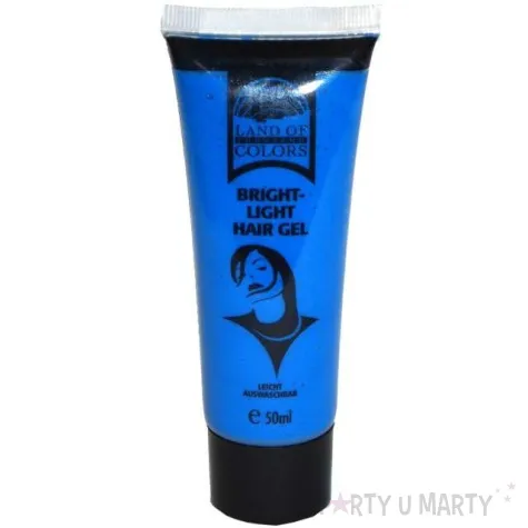 make up party zel koloryzujacy niebieski funnyfashion 50 ml