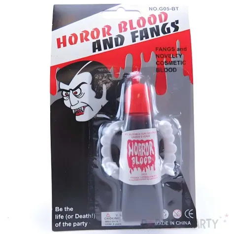 make up party zestaw krew i kly wampira tropic