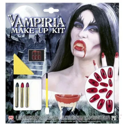 make up party zestaw wampirzyca kredki kly pazury widmann