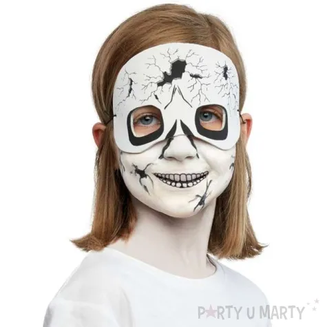 make up zestaw farbek do twarzy maska czaszka boland