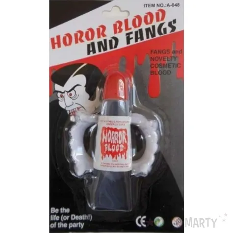 make up zestaw wampir i krew party tino