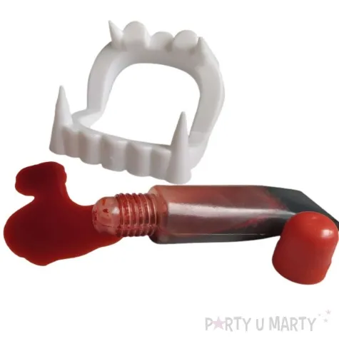 make up zestaw wampir i krew party tino