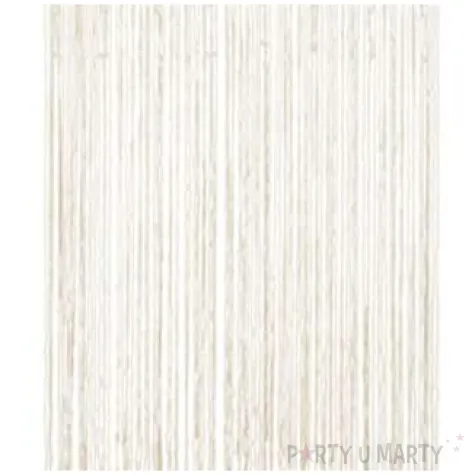 makrama kurtyna boho pelna partydeco biala 94 5x171 cm