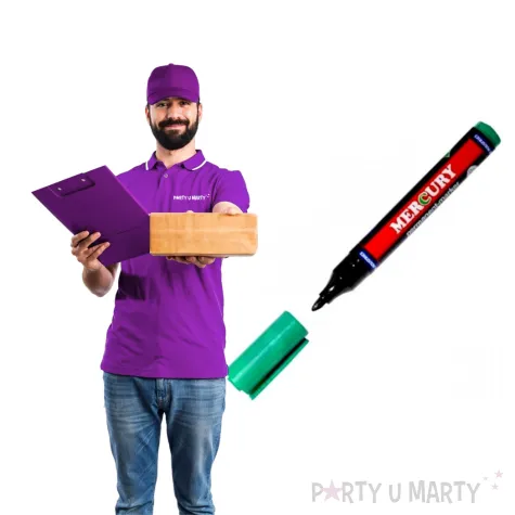 marker mercury 70 zielony permanentny okragly