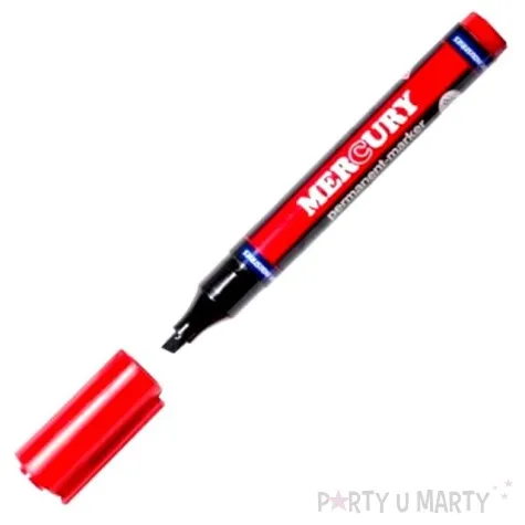 marker mercury 90 czerwony permanentny sciety