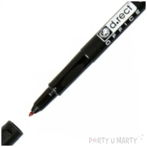 marker permanentny cd dvd czerwony d rect 1 mm