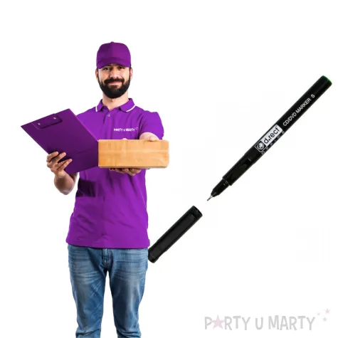 marker permanentny lantu cd dvd zielony d rect 0 4 0 5 mm