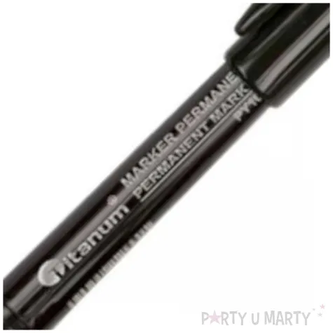 marker permanentny sciety cienki czarny titanum 1 4 2 mm