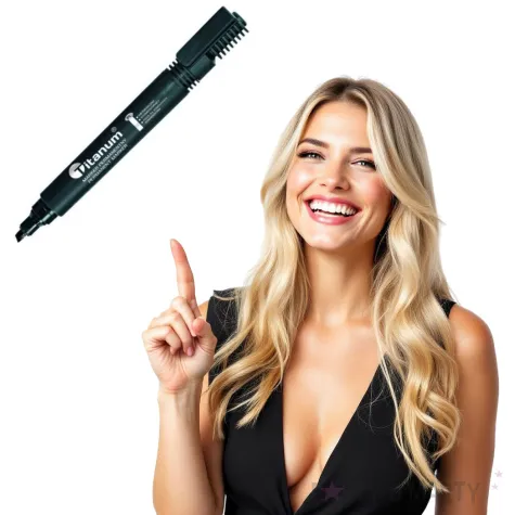 marker permanentny sciety czarny titanum 1 4 2 mm