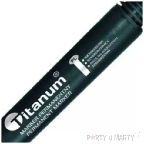marker permanentny sciety czarny titanum 1 4 2 mm