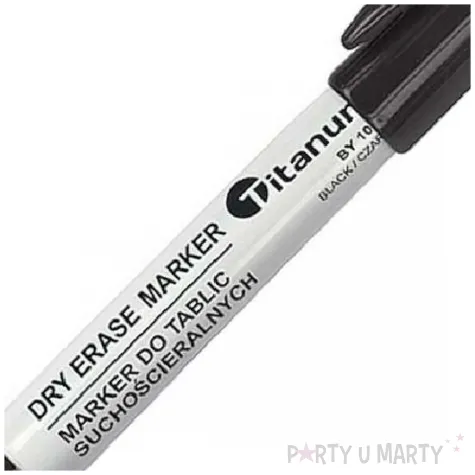 marker suchoscieralny okragly czarny titanum 2 mm