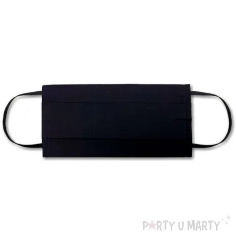 maseczka bawelniana classic adult na gumce czarna