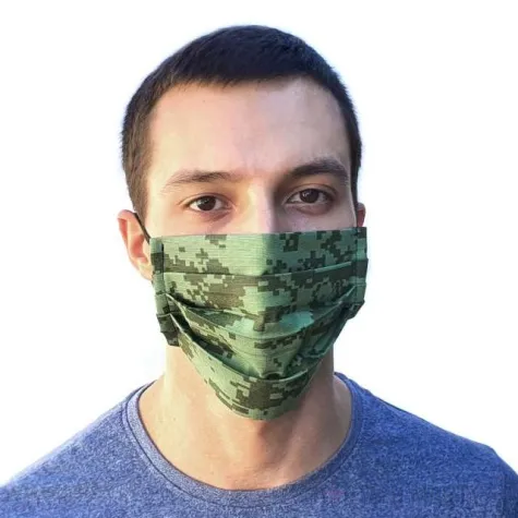 maseczka bawelniana moro 2 na gumce