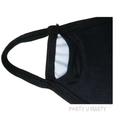 maseczka dla doroslych rekin czarna guirca