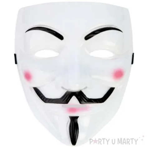 maska acta vendeta biala partypal