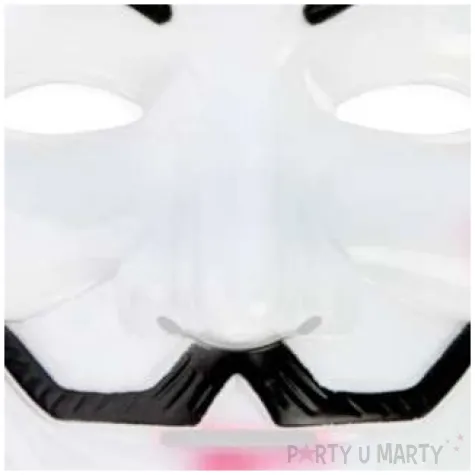 maska acta vendeta biala partypal