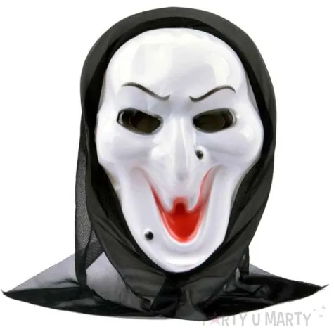 maska babajaga z pieprzykiem plastikowa arpex