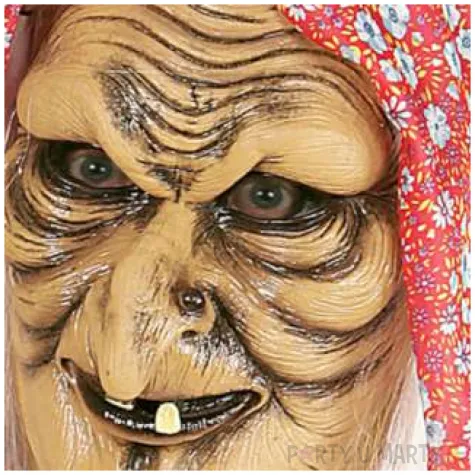 maska babcia wiedzma widmann