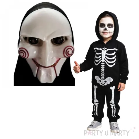 maska billy jigsaw plastikowa carnival toys