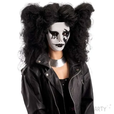 maska cekinowa twarz plastik carnival toys