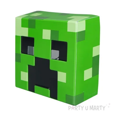 maska creeper minecraft zielony disguise