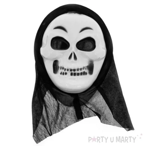 maska czacha z kapturem