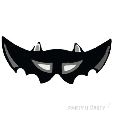 maska czarny nietoperz piankowa arpex