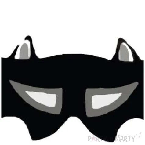 maska czarny nietoperz piankowa arpex