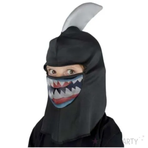 maska czarny rekin funnyfashion