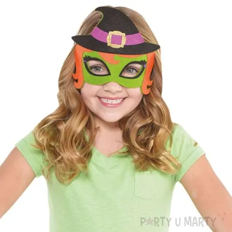 maska czarownica filcowa amscan