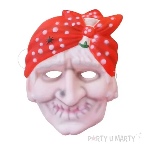 maska czarownica piankowa