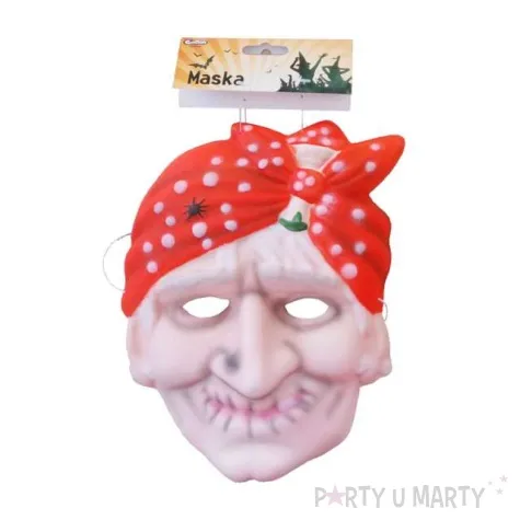 maska czarownica piankowa