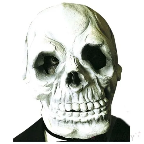 maska czaszka deluxe lateksowa widmann