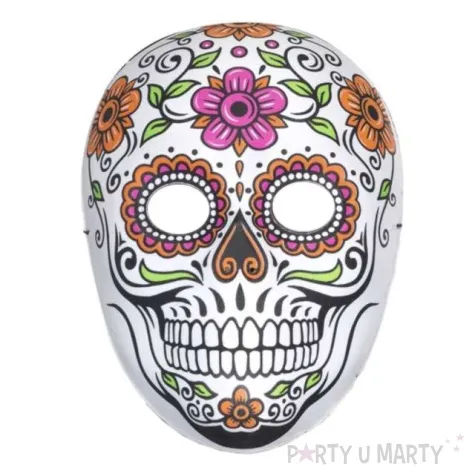 maska czaszka dia de los muertos smiffys