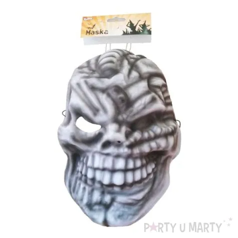 maska czaszka pianka 3d