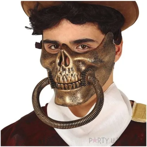 maska czaszka steampunk plastikowa guirca
