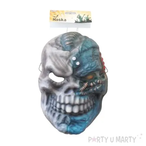 maska czaszka wojownika pianka 3d