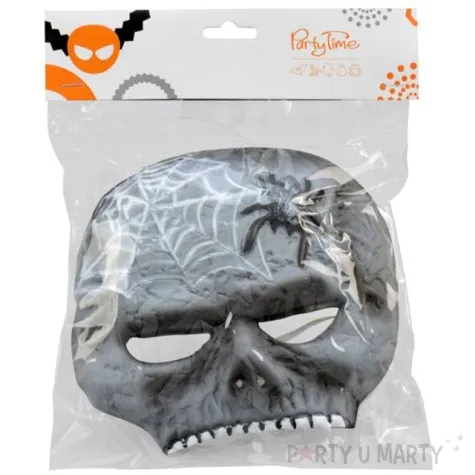 maska czaszka z pajakiem piankowa arpex