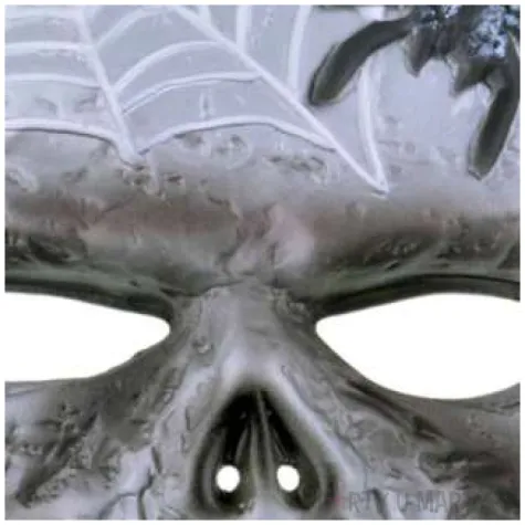 maska czaszka z pajakiem piankowa arpex